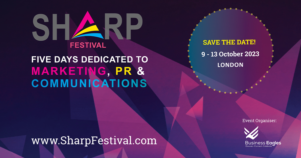 Why attend: Sharp Festival of Marketing, PR and Communications